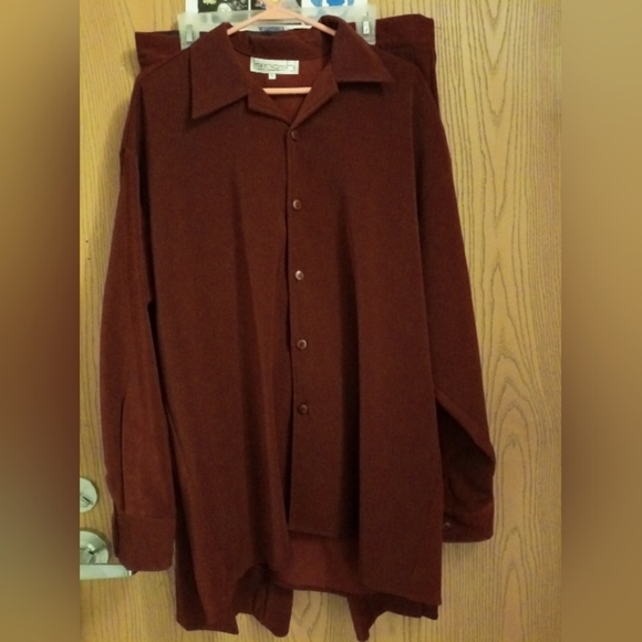 SMASH women's red burgundy 2 PC suit xl - Picture 2 of 4